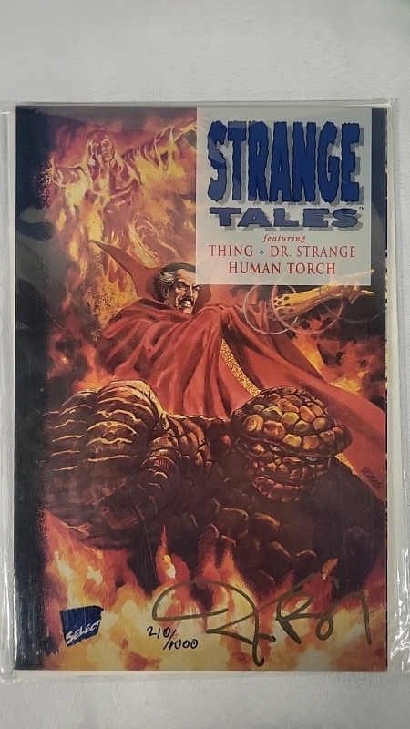 Strange Tales #1 Comic Book - Signed by Kurt Busiek - COA