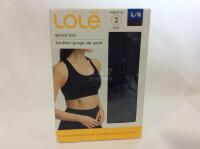 New 2 LOLE Sports Bras LG