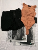 4 New ALPHALETE Women's Small Bodysuit & Shorts