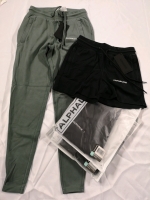 4 New ALPHALETE Women's Small Shorts & Jogger