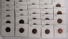 1942 - 1958 USA Lincoln Wheat Pennies , 47 Pennies from Philadelphia Mint - 3