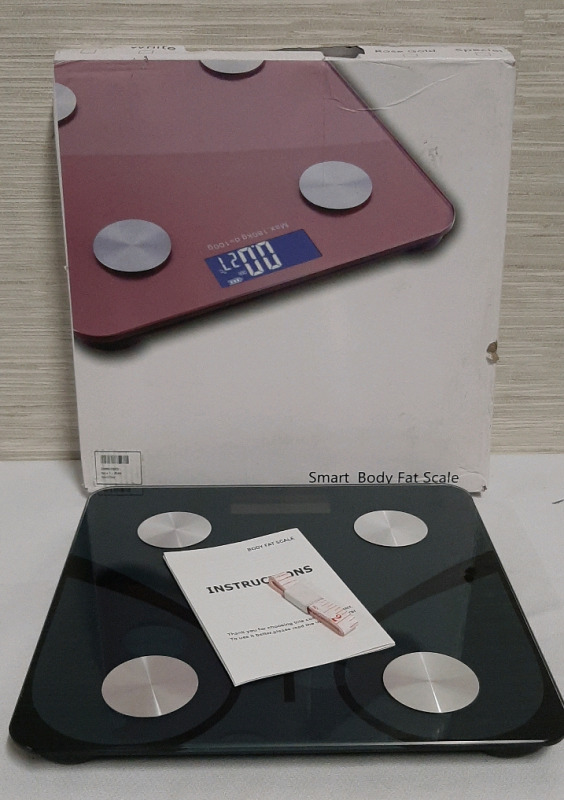 Smart Body Fat Scale in Black