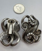 Sterling Guitar Earrings and Hoops Rings Art Neuvous - 6