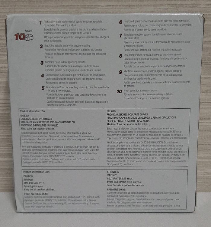 Miele Ultra All in One Dishwasher Tabs 60 per box