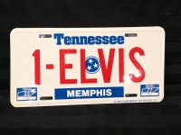 New Vintage Metal ELVIS Licence Plate