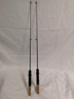 2 New Ice Fishing Rods 30.5" long