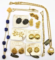 Great Collectable Vintage D'ORLAN Jewelry: Necklaces, Chains & Earrings