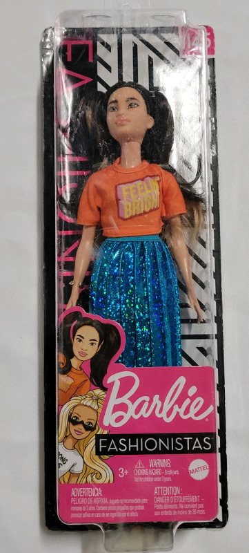 Barbie Fashionistas # 145 ' Feelin' Bright ' Barbie Doll in Package