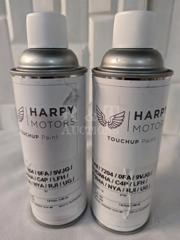 2 New Harpy Motors 12oz Aerosol Pray Paint. - Ford Vehicles