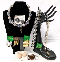 Vintage D'Orlan Jewelry: Necklaces & Earrings for Pierced and Unpierced Ears
