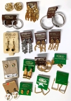 16 Vintage Pairs of D'Orlan Earrings
