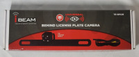 iBeam Universal Behind License Plate Camera , Model # TE-BPCIR - New in Box