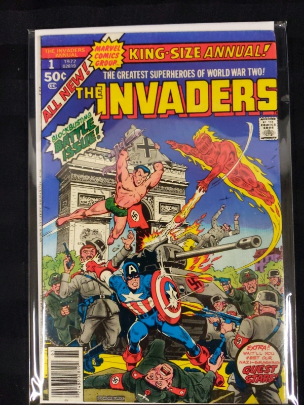 Marvel The Invaders Annual