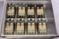 IDEC Power Relay RH2B-UL DC24V . Eight (8) Relays - New