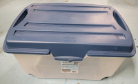 Tuff Storage 80L (16gal) Wheeled Storage Box , Clean Inside