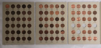 1975 - 2013 USA Lincoln Cent Coin Set , Missing Four Pennies , All Coins in Correct Slot
