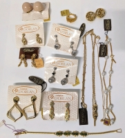 Vintage D'Orlan Jewelry: Necklaces, Earrings, 1970s Astrology Ring & Bracelet