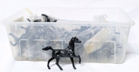 25 Vintage Lead Horse Figures 3.25" Tall