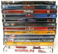 13 New MARVEL COMICS Movies (DVDs): Deadpool, Spider-Man, Thor, Avengers & Iron Man.