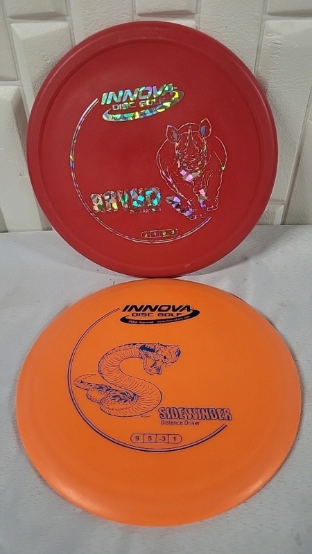 2 New Innova Disc Golf Discs - Driver / Putter & Approach