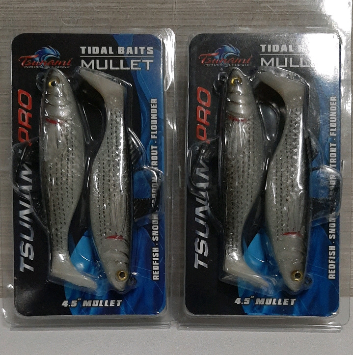 New 2 Tsunami Pro Tidal Baits Mullet