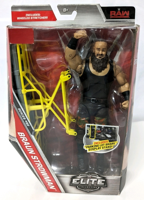 New WWE Elite Collection: BRAUN STROWMAN Action Figure (Series #52)