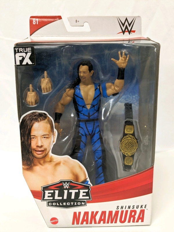 New WWE Elite Collection: SHINSUJE NAKAMURA Action Figure (#81)