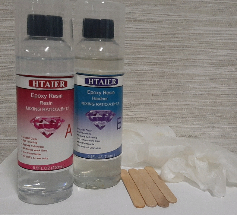 New, Htaier Epoxy Kit