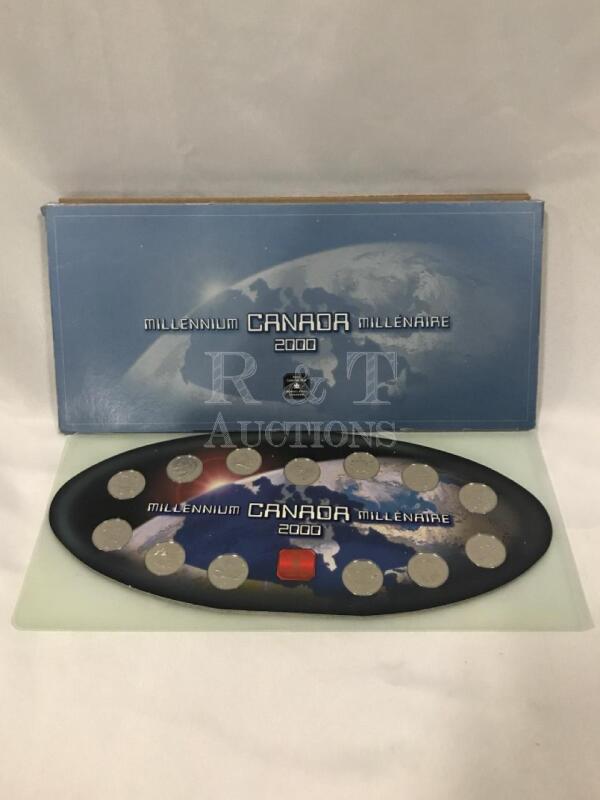 2000 Canada Millenium Quarter Set