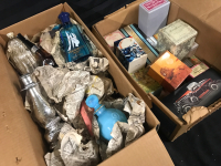 2 Boxes of Vintage Collectible AVON