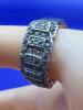 925 Sterling Band Ring + Bracelet stamped - 4