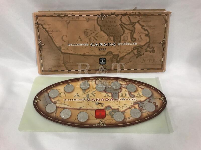 1999 Canada Millenium Quarter Set