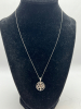 925 Sterling Tree of Life Pendant Chain with Stones - 4