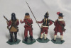 Artillery Soldiers & Cannon Toy Soldier Lead Miniatures , 5pc Set - 3