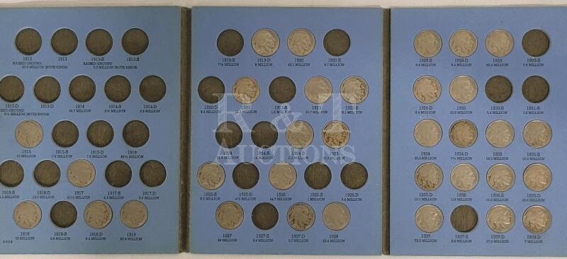 1915 - 1938 USA Indian Head / Buffalo Nickel Lot - 33 Coins