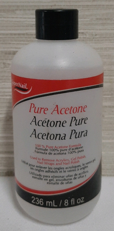 New Bottle of Pure Acetone 236ml