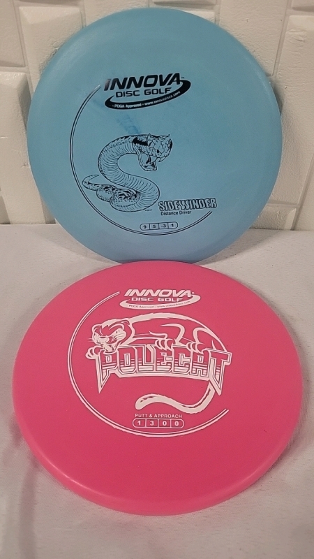 2 New Innova Disc Golf Discs - Driver / Putter & Approach