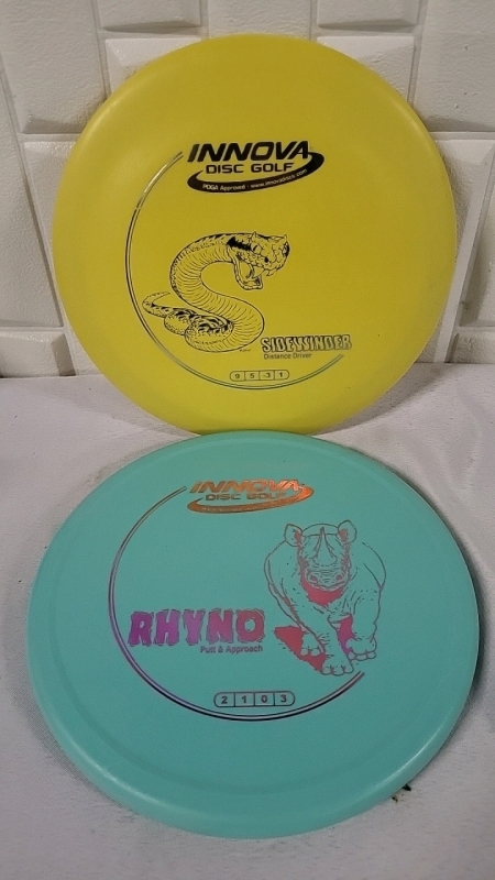 2 New Innova Disc Golf Discs - Driver / Putter & Approach