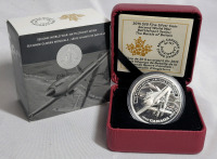 2015 Canadian Fine Silver Twenty Dollar $20 The Battle of Britain Coin in Case