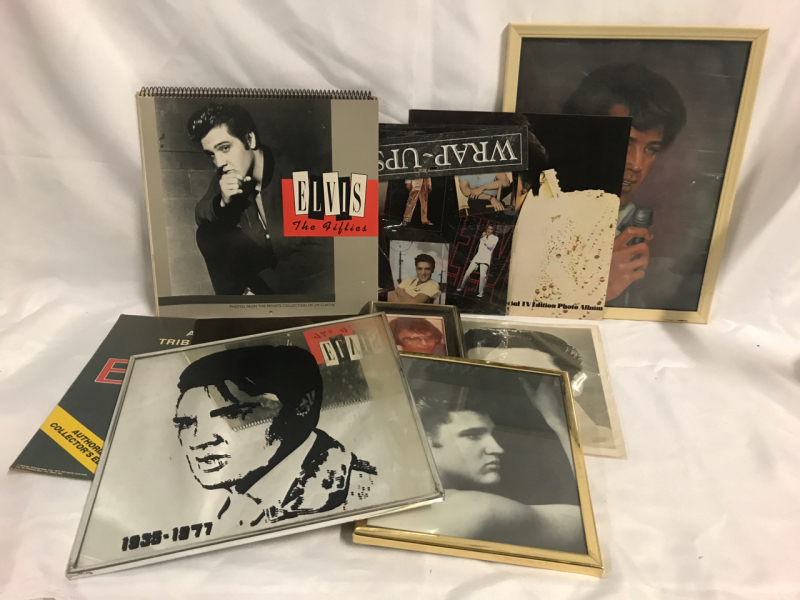 Mixed Lot of Elvis Presley Collectables