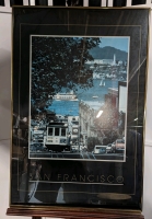 Large Framed Print of San Francisco.