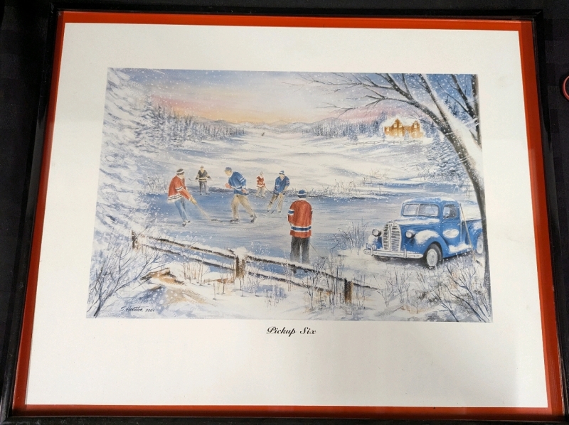 Framed Print of "Pickup Size" by S. Houston