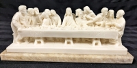 Stoneware Statue of the Last Supper.