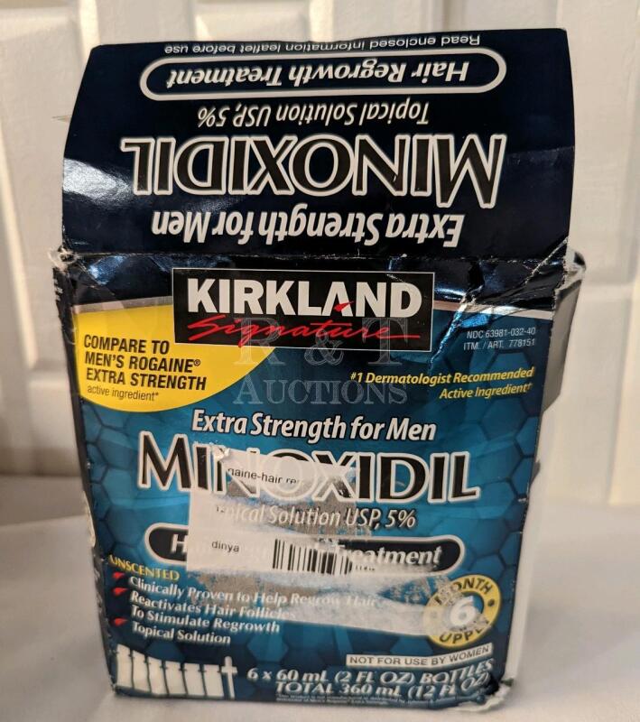 New Kirkland Minoxidil Hair Regrowth Treatment.