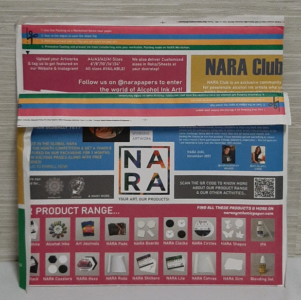 New, 2 Packages of NARA Synthetic Art Paper