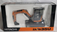 Hitachi Mini Excavator Zaxis 35U Diecast Model , Scale 1:30 - New in Box