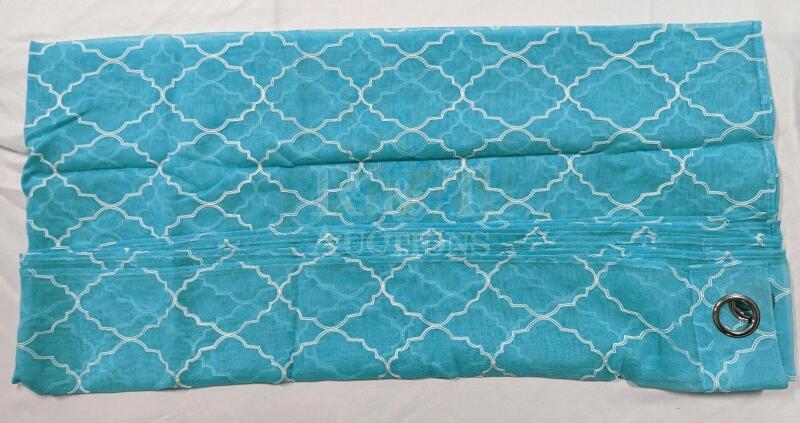 New Miulee Sheer Patterned Curtains.