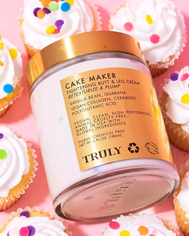 New TRULY Cake Maker : Tightening Butt & Leg Polish Retexturize & Plump (60ml)