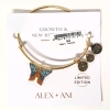 New ALEX + ANI Chrysiridia Rhipheus Butterfly Charm Bangle - 3