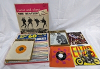 A Collection of Records - Elvis, The Beetles and More.